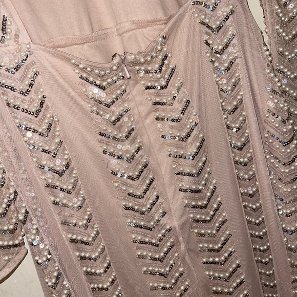 ASOS design pearl embellish dress - Picture 3 of 10